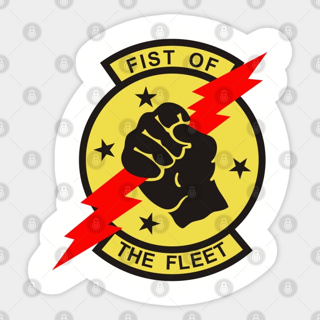 VFA-25 Fist Of The Fleet Sticker by MBK